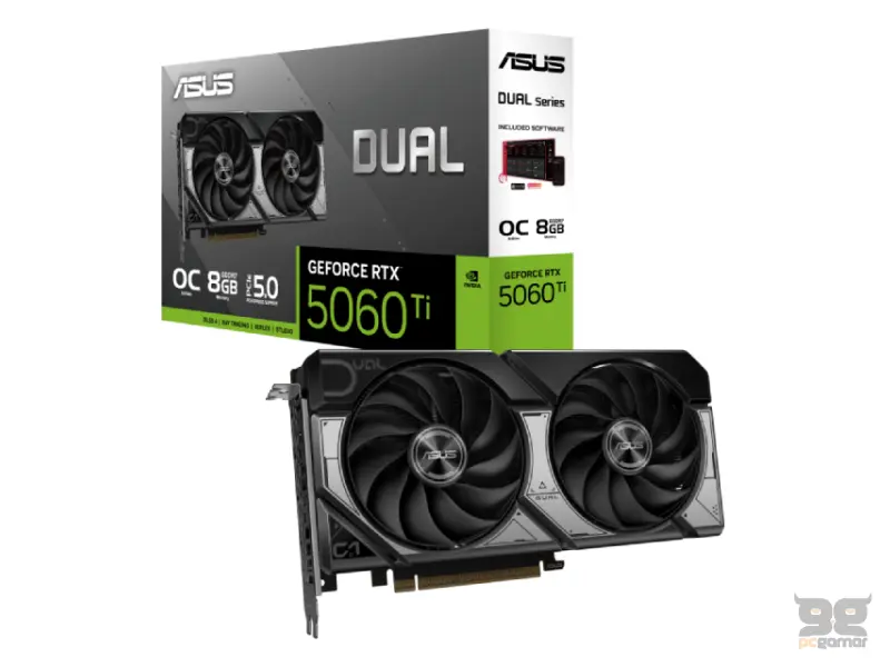 ASUS nVidia GeForce RTX 5060 Ti 8GB 128bit DUAL-RTX5060TI-O8G 