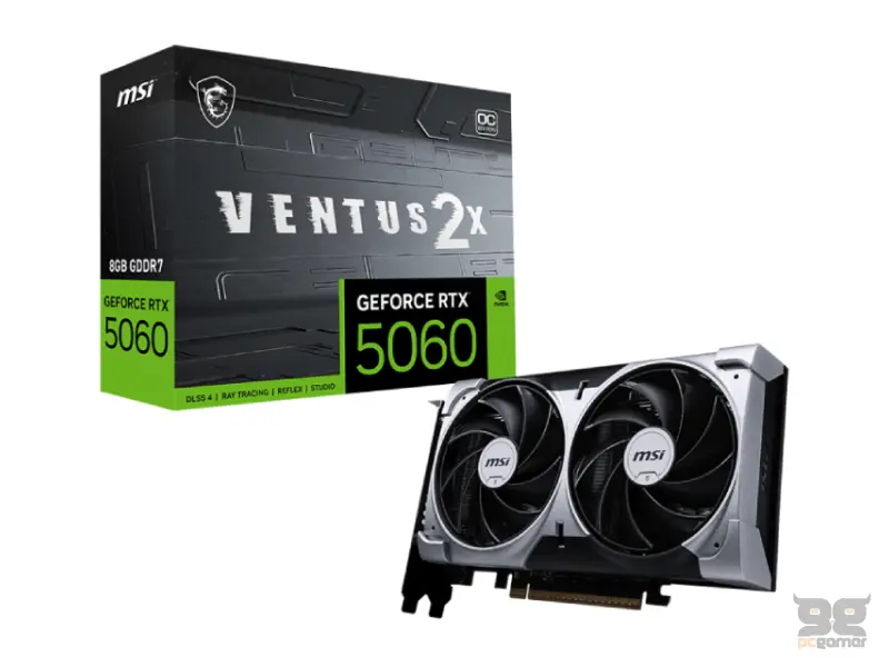 MSI GeForce RTX 5060 8GB VENTUS 2X OC 