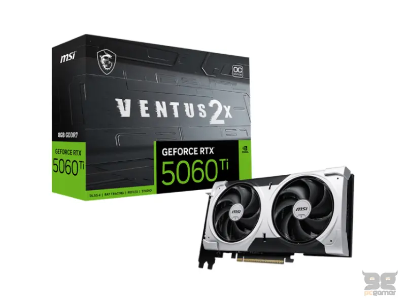 MSI GeForce RTX 5060 Ti 8G VENTUS 2X OC PLUS 