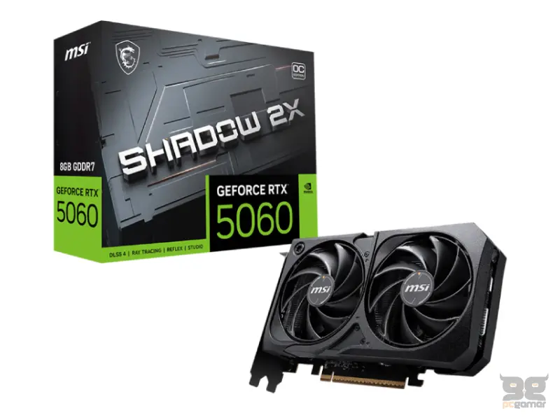 MSI GeForce RTX 5060 8G SHADOW 2X OC 