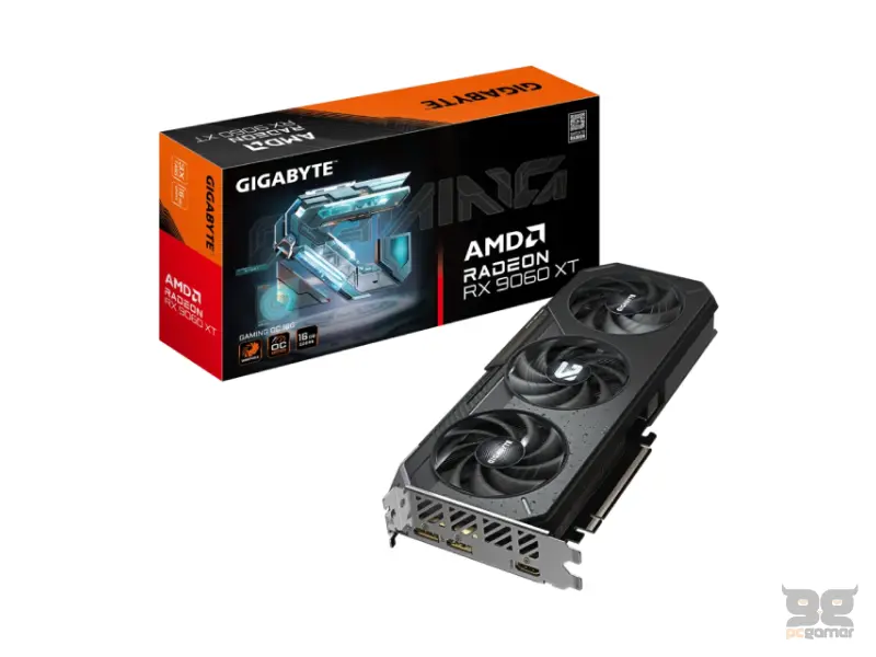 GIGABYTE AMD Radeon RX 9060 XT GAMING 16GB 128bit GV-R9060XTGAMING OC-16GD rev. 1.0 