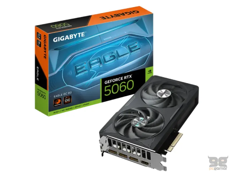GIGABYTE nVidia GeForce RTX 5060 EAGLE OC 8GB 128bit GV-N5060EAGLE OC-8GD rev 1.0 