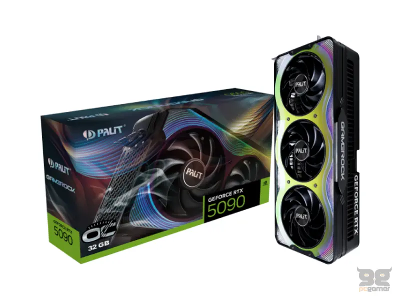 PALIT nVidia GeForce RTX 5090 32GB 512bit RTX5090 GameRock OC 32GB 
