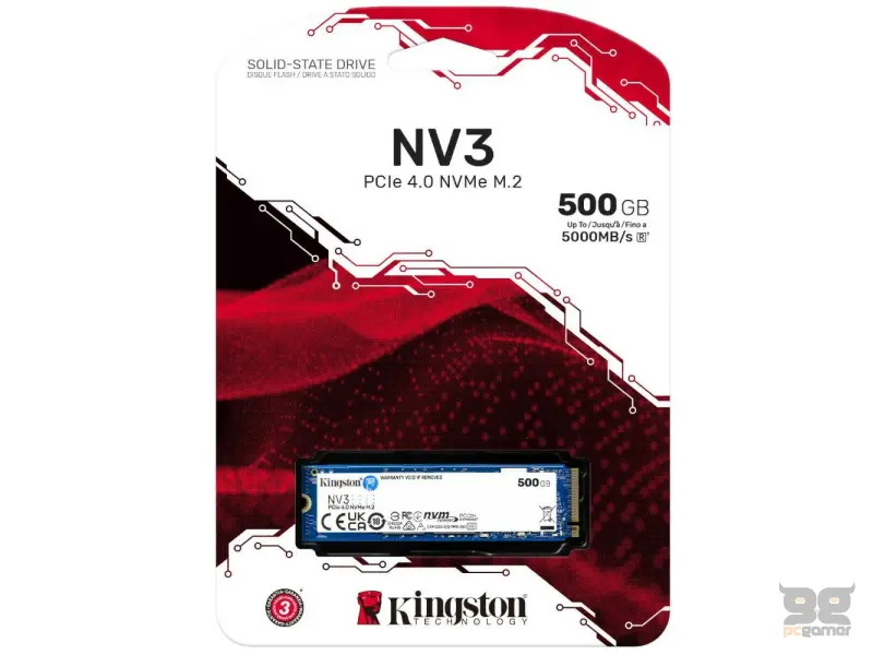 NV3 NVMe M.2 SSD 500GB up to 5000 / 3000MB