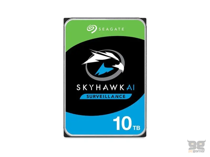 SEAGATE 10TB 3.5 inča SATA III 256MB ST10000VE001 SkyHawk Surveillance 