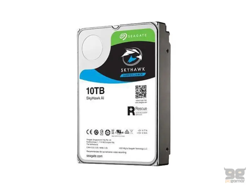 SEAGATE 10TB 3.5 inča SATA III 256MB ST10000VE001 SkyHawk Surveillance 