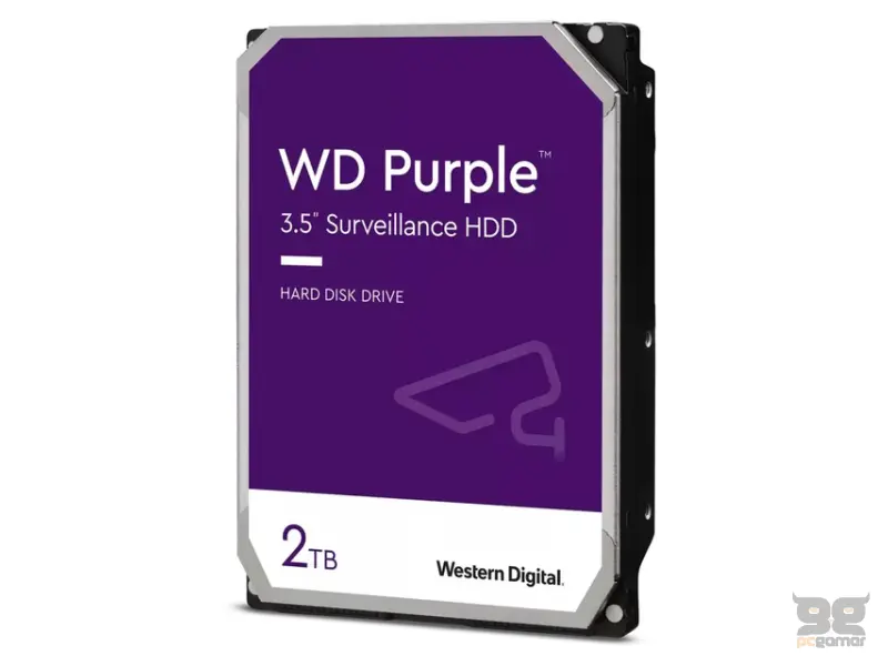 WD 2TB 3.5 inča SATA III 64MB WD23PURZ Purple 