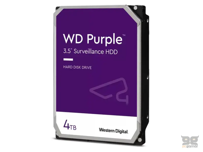WD 4TB 3.5 inča SATA III 256MB IntelliPower WD43PURZ Purple 
