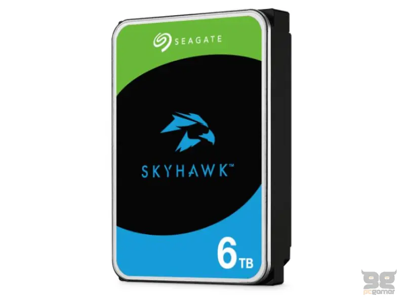 SEAGATE 6TB 3.5 inča SATA III 256MB ST6000VX009 SkyHawk Surveillance 