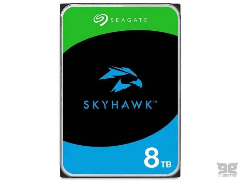 SEAGATE 8TB 3.5 inča SATA III 256MB ST8000VX010 SkyHawk Surveillance 