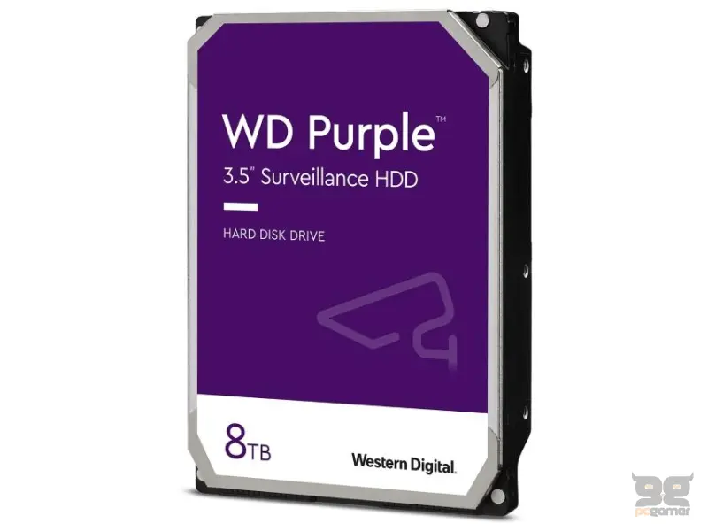 WD 8TB 3.5 inča SATA III 256MB IntelliPower WD85PURZ Purple 