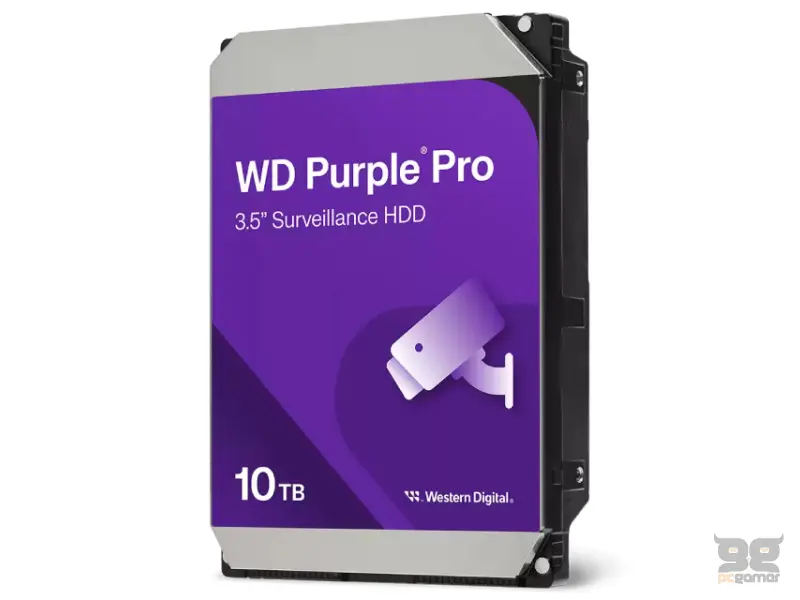 WD 10TB 3.5 inča SATA III 512MB 7.200 WD102PURP Purple Pro 