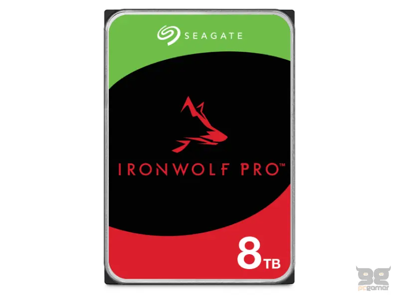 SEAGATE 8TB 3.5 inča SATA III 256MB 7.200 ST8000NT001 IronWolf Pro NAS 