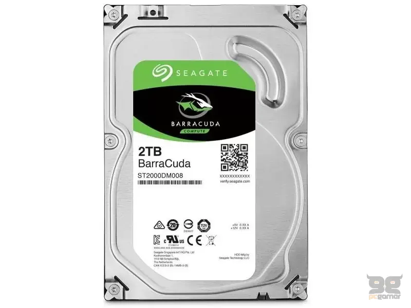 Seagate 2TB 3.5 Barracuda