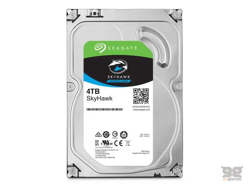 3.5" 4TB Surveillance Series  SkyHawk