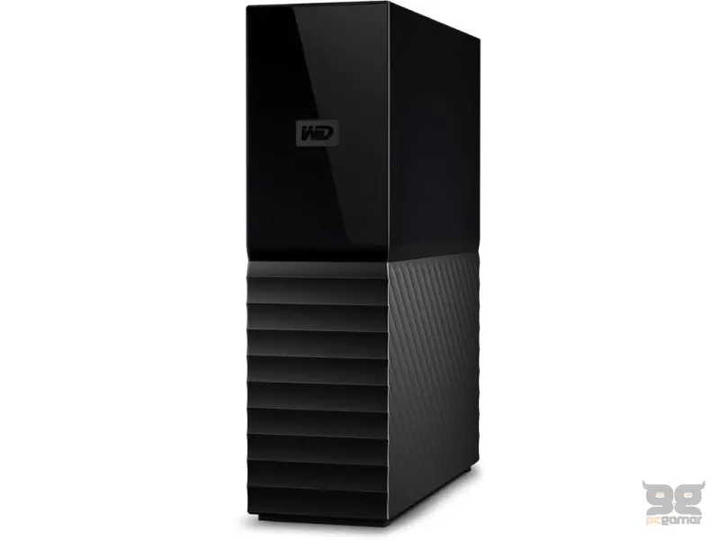 WD My Book 6TB Desktop External Hard Drive, USB 3.2 Gen 1, Micro-B, Power Supply