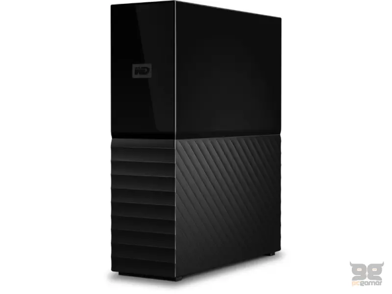 WD My Book 8TB Desktop External Hard Drive, USB 3.2 Gen 1, Micro-B, Power Supply