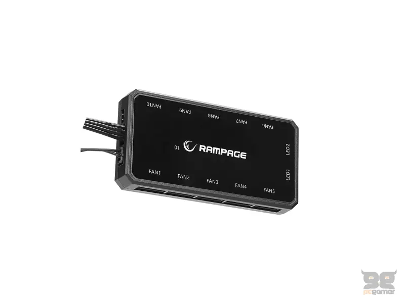 Rampage Cooler COOLWIND F3 3x120 ARGB + controller