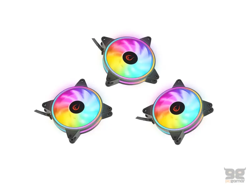 Rampage Cooler COOLWIND F3 3x120 ARGB + controller