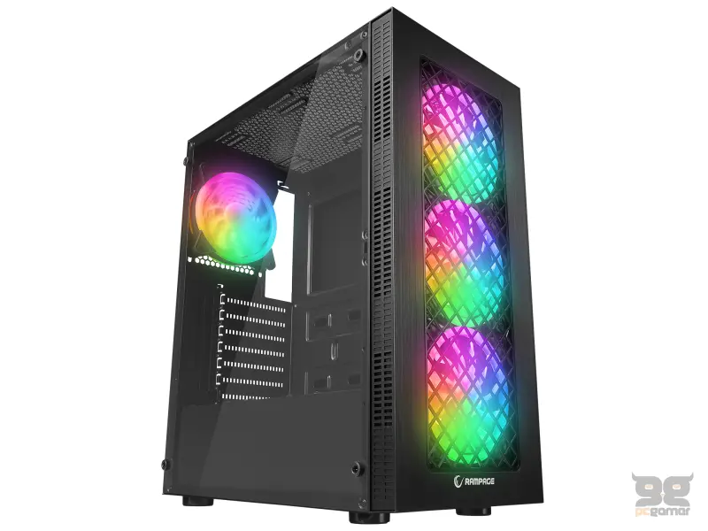 Rampage CASE PLAID V1 Mesh 4x120 RGB