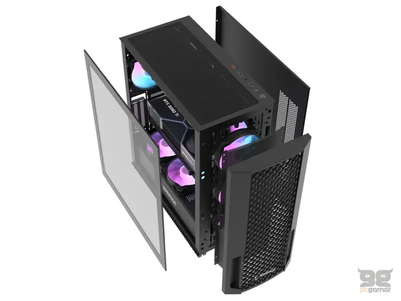 Rampage CASE SHELOB Mesh 4x120 ARGB