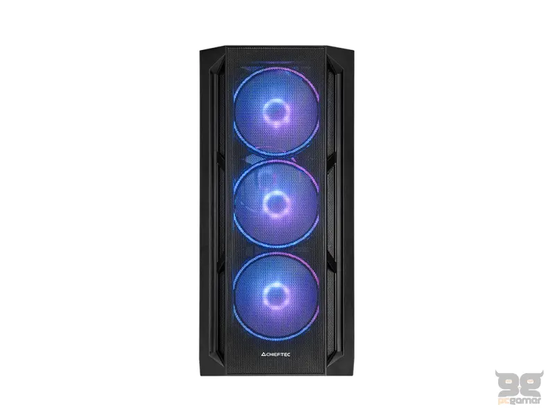 Chieftec CASE APEX LUMO GA-01B-L-OP 4x140