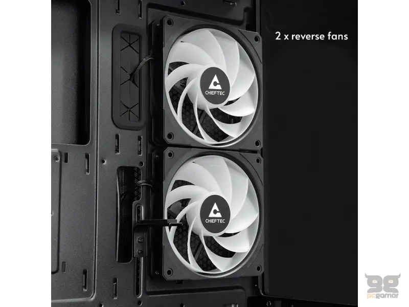 Chieftec CASE VISTA GT-01B-OP 3x120