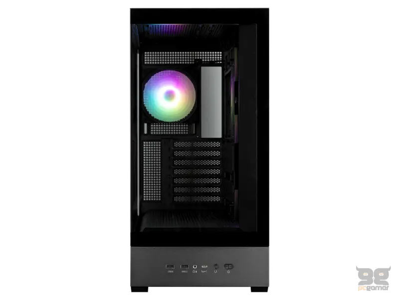 Zalman CASE P40 DS 4x120 ARGB 9.1" LCD