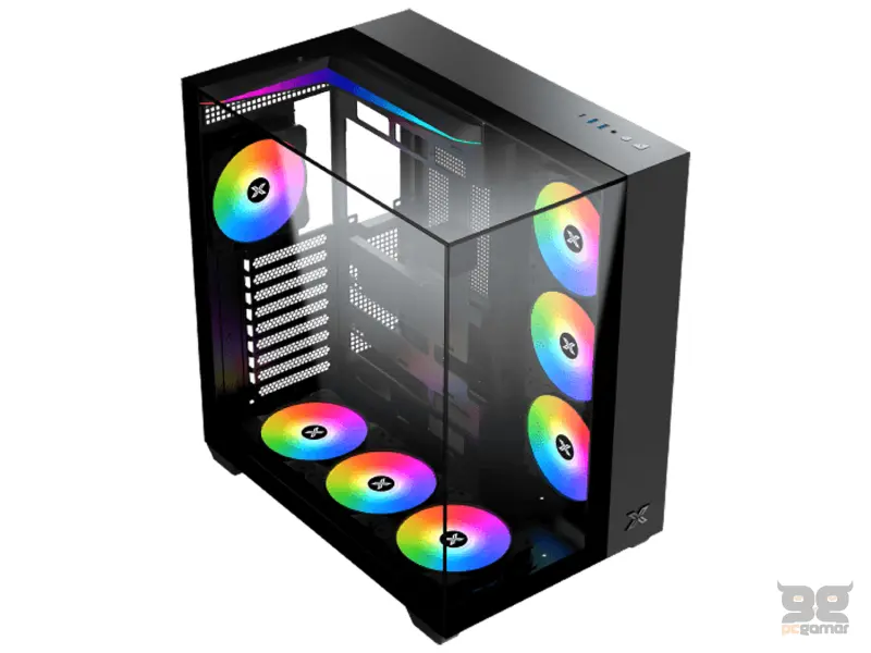 Xigmatek CASE AQUA V 7x120 ARGB