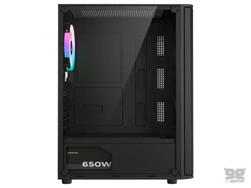 Rampage CASE HELIOS Mesh 4x120mm ARGB 650W 80+ Bronze