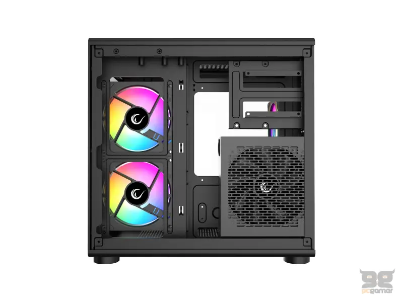 Rampage CASE MINID V1 3x120mm ARGB 750W 80+ Bronze