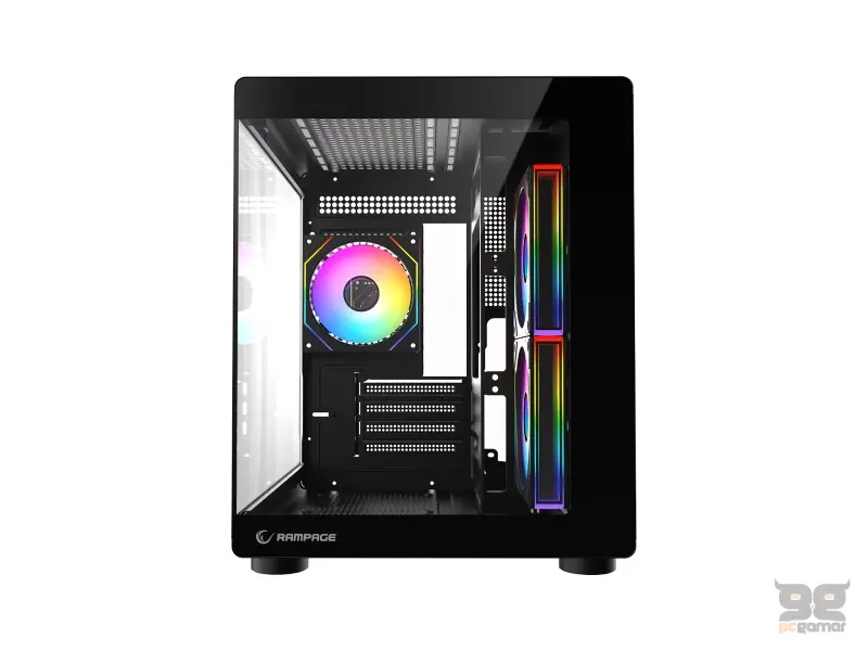 Rampage CASE MINID V1 3x120mm ARGB 750W 80+ Bronze