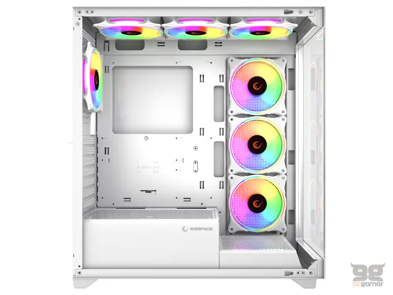 Rampage CASE HYDRA V3 7x120mm ARGB 750W 80+ Bronze