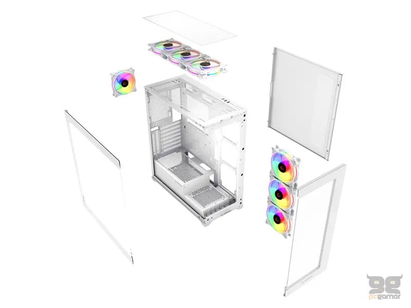 Rampage CASE HYDRA V3 7x120mm ARGB 750W 80+ Bronze