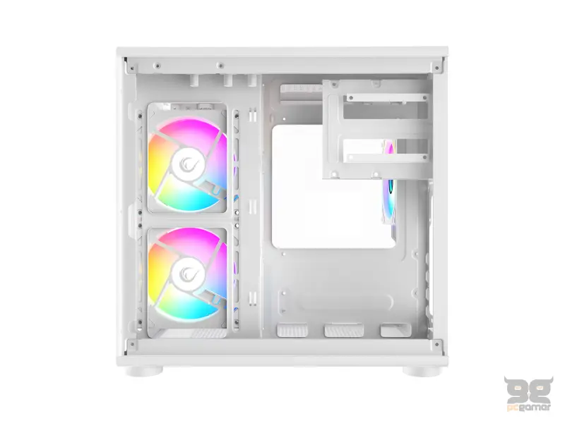 Rampage CASE MINID V1 3x120mm ARGB 750W 80+ Bronze White