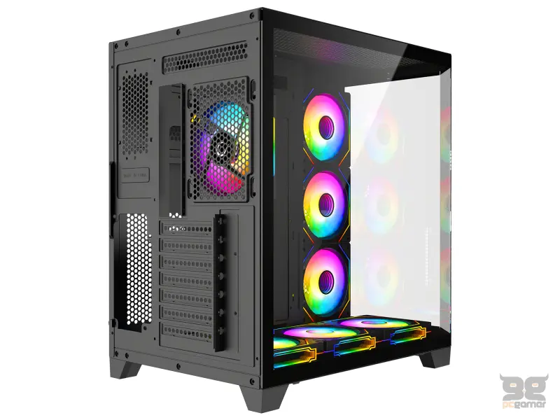 Rampage CASE  MEGA V1 7x120mm ARGB 850W 80+ Bronze