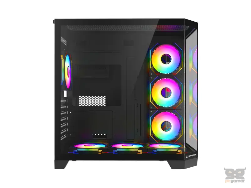 Rampage CASE  MEGA V1 7x120mm ARGB 850W 80+ Bronze
