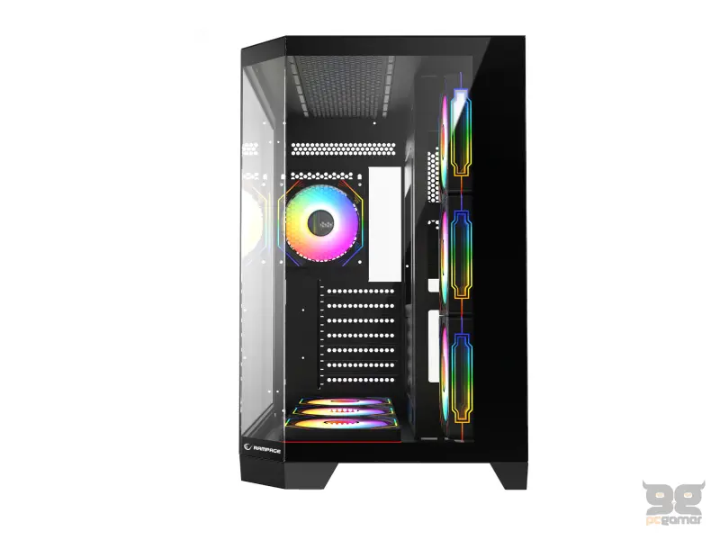 Rampage CASE  MEGA V1 7x120mm ARGB 850W 80+ Bronze