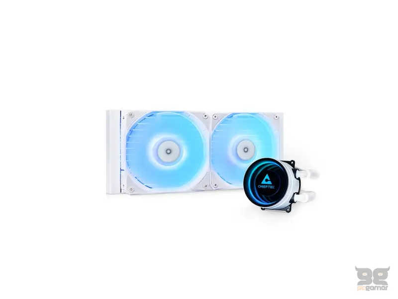 Chieftec CPU Cooler Iceberg White 240 ARGB (1851, 1700, 1200, AM5, AM4)