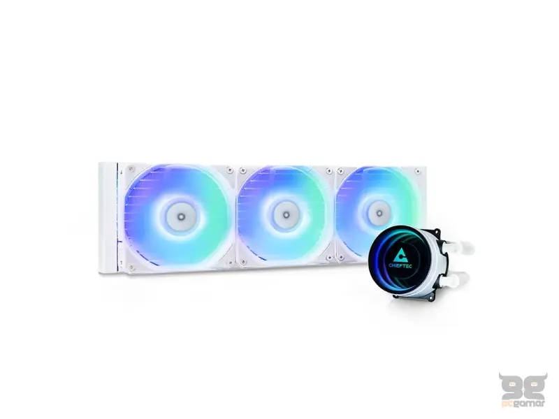 Chieftec CPU Cooler Iceberg White 240 ARGB (1851, 1700, 1200, AM5, AM4)