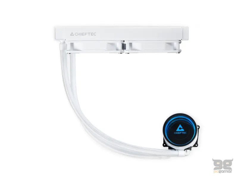 Chieftec CPU Cooler Iceberg White 240 ARGB (1851, 1700, 1200, AM5, AM4)
