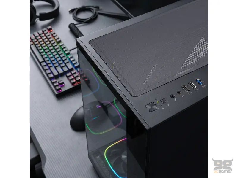 Rampage CASE SEALITE 7x120 ARGB 850W 80+ Bronze