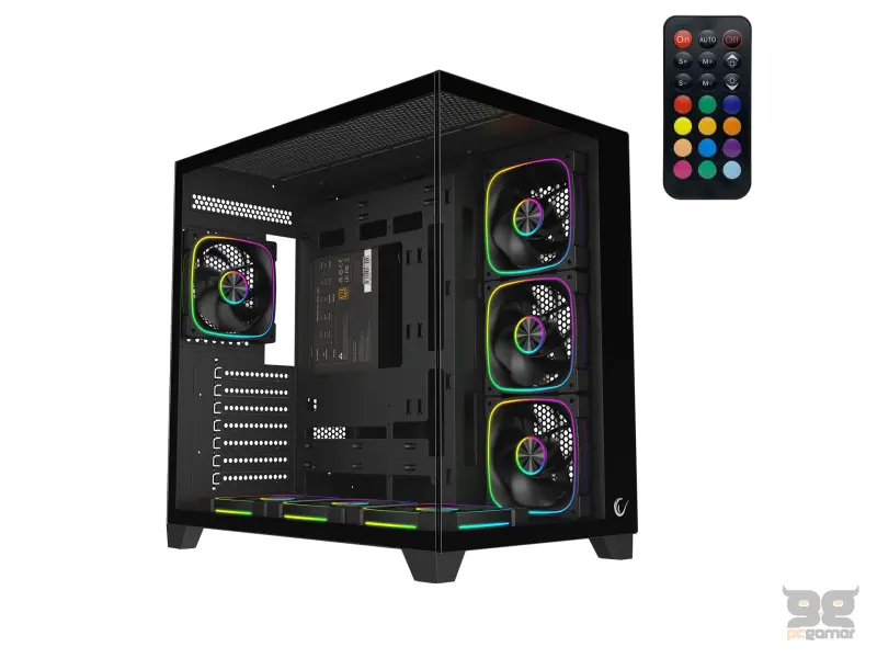 Rampage CASE SEALITE 7x120 ARGB 850W 80+ Bronze