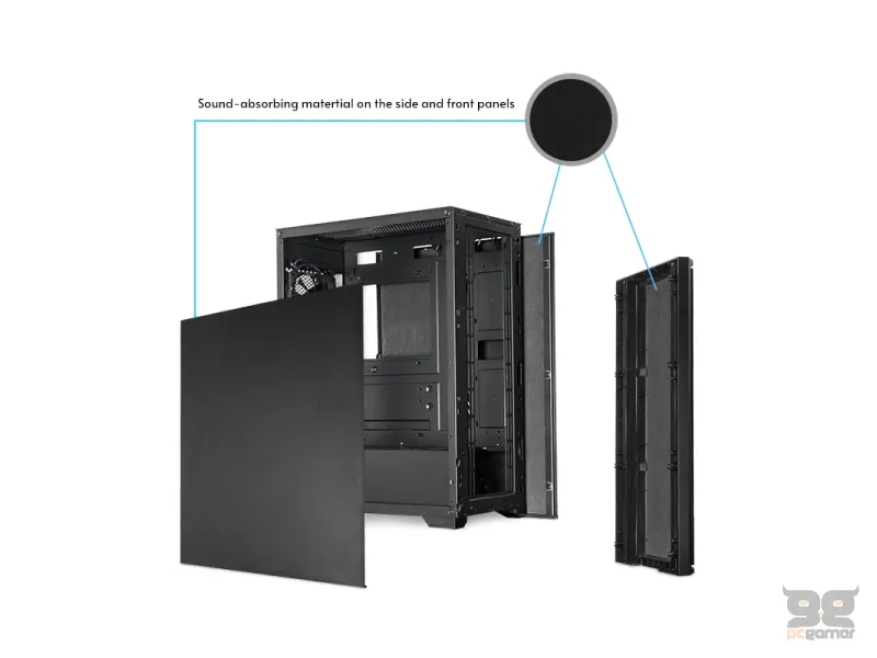 Chieftec CASE AS-01B-OP 1x120