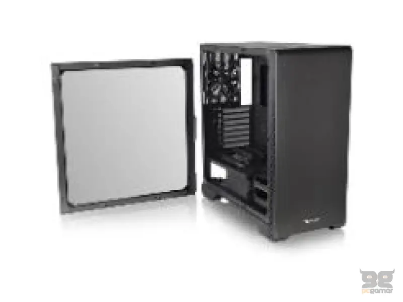 THERMALTAKE S300 Tempered Glass Mid-Tower Chassis, 120mm Standard Fan*1, USB 2.0*2/USB 3.0