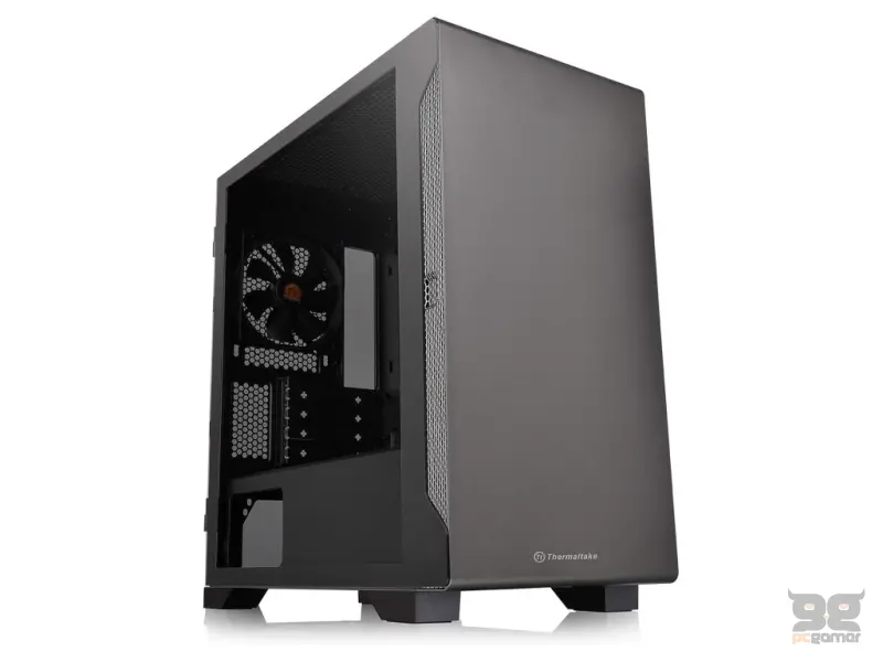 THERMALTAKE S100 Tempered Glass Micro Chassis, 120mm Standard Fan*1,USB 2.0*2/USB 3.0