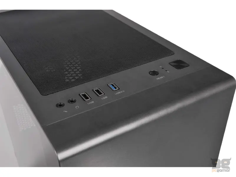 THERMALTAKE S100 Tempered Glass Micro Chassis, 120mm Standard Fan*1,USB 2.0*2/USB 3.0