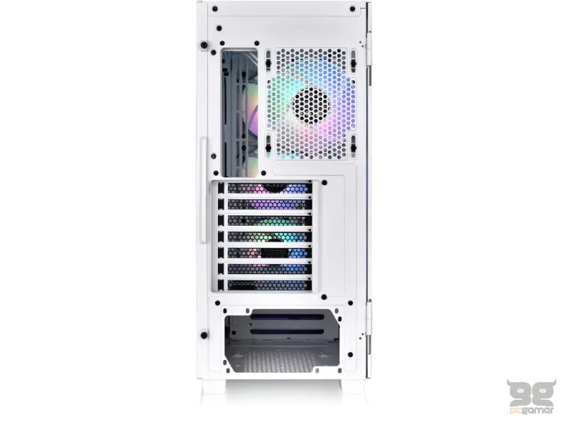 THERMALTAKE S250 TG Snow ARGB Mid Tower Chassis, Mesh, 4x CT120 120mm ARGB Fans, USB 3.0 x 2