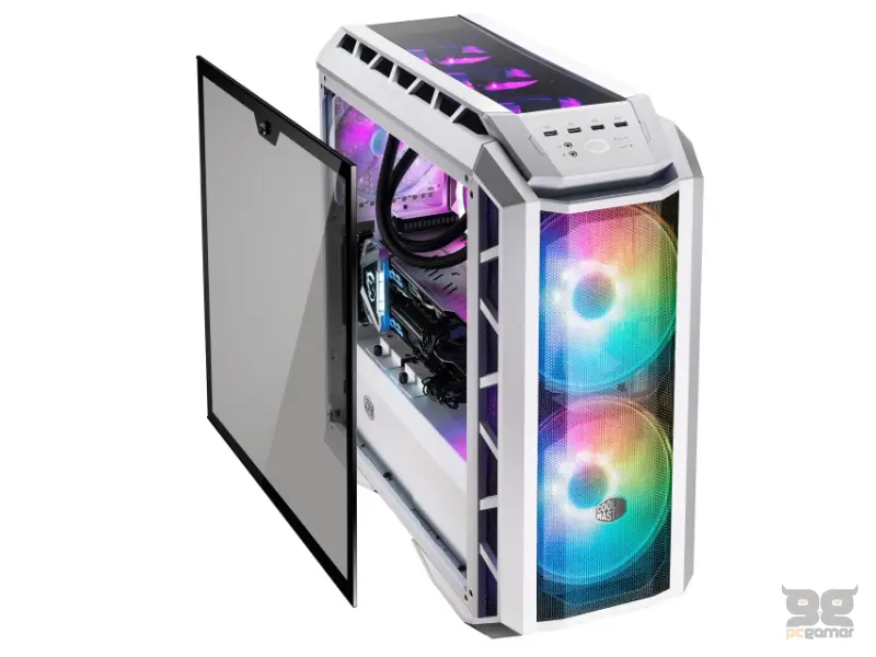 COOLER MASTER MasterCase H500P Mesh ARGB Gaming modularno kućište (MCM-H500P-WGNN-S01) belo 