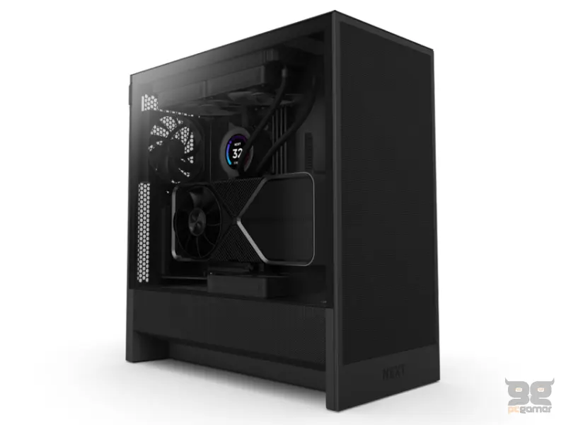 NZXT H5 Flow Gaming kućište crno (CC-H52FB-01) 